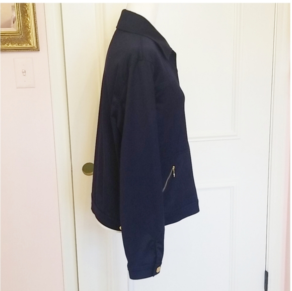 ST.JOHN SPORT navy nautical jacket - Picture 3 of 7